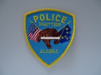 Stoffabzeichen Whittier Police, Alaska