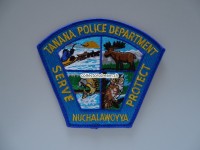 Stoffabzeichen Tanana Police Dept., Alaska