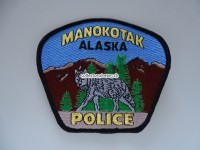 Stoffabzeichen Manokotak Police, Alaska