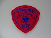 Stoffabzeichen Texas DPS, Highway Patrol