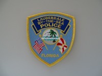 Stoffabzeichen Lauderdale By-the-Sea Police, Florida