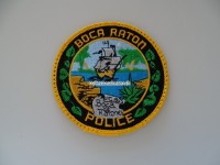 Stoffabzeichen Boca Raton Police, Florida
