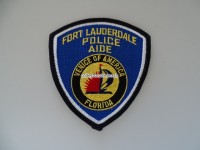 Stoffabzeichen Fort Lauderdale Police Aide, Florida