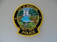 Stoffabzeichen City of Parkland, Public Safety Police, Florida