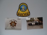 Stoffabzeichen / Fotos, City of San Bruno Police, California