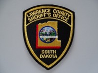 Stoffabzeichen Lawrence County Sheriff's Office, South Dakota