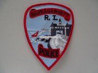 Stoffabzeichen Narragansett Police, Rhode Island