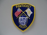 Stoffabzeichen Pawtucket Police, Rhode Island