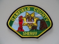 Stoffabzeichen Garfield County Sheriff, Utah
