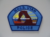 Stoffabzeichen Moab Police, Utah