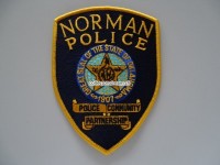Stoffabzeichen, Norman Police Oklahoma 