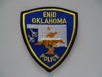 Stoffabzeichen, Enid Police Oklahoma 