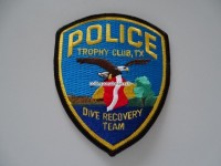 Stoffabzeichen, Trophy Club Police, Texas