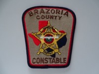 Stoffabzeichen, Brazoria County Constable,Texas  