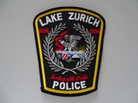 Stoffabzeichen, Lake Zurich Police, Illinois