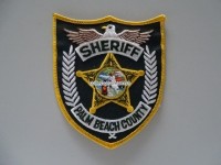 Stoffabzeichen, Sheriff Palm Beach County, Florida