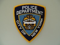 Stoffabzeichen, Police, New York