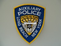 Stoffabzeichen, Police, Long Beach, New York