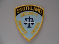 Stoffabzeichen / Patch " Security "