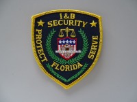 Stoffabzeichen / Patch " Security "