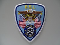 Stoffabzeichen / Patch " Security "