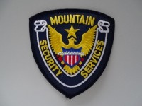 Stoffabzeichen / Patch " Security "