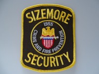 Stoffabzeichen / Patch " Security "