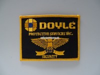 Stoffabzeichen / Patch " Security "