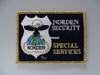 Stoffabzeichen / Patch " Security "