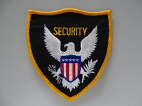 Stoffabzeichen / Patch " Security "