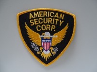 Stoffabzeichen / Patch " Security "