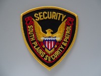 Stoffabzeichen / Patch " Security "