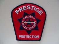 Stoffabzeichen / Patch " Security "