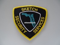 Stoffabzeichen / Patch " Security "