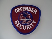 Stoffabzeichen / Patch " Security "