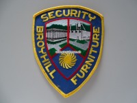 Stoffabzeichen / Patch " Security "