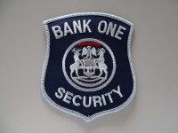 Stoffabzeichen / Patch " Security "