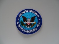 Stoffabzeichen / Patch " Security "