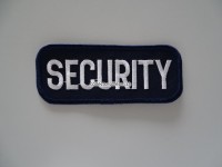 Stoffabzeichen / Patch " Security "