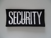 Stoffabzeichen / Patch " Security "