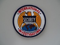 Stoffabzeichen / Patch " Security " 