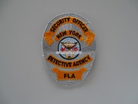 Stoffabzeichen / Patch " Security " 