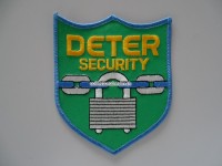 Stoffabzeichen / Patch " Security " 
