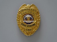 Security Badge / Metallabzeichen