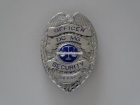 Security Badge / Metallabzeichen