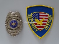 Security Badge / Metallabzeichen