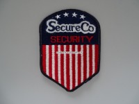 Stoffabzeichen / Patch " Security "