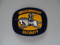 Stoffabzeichen / Patch " Security "