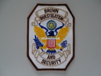 Stoffabzeichen / Patch " Security " 