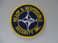 Stoffabzeichen / Patch " Security "